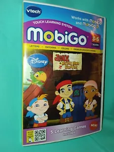 VTech MobiGo Disney Jake and the Never Land Pirates MobiGo 1 & 2 Ages 3-5 - Picture 1 of 3