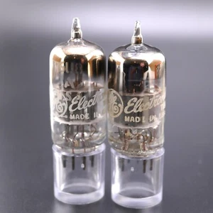 Two Select GE 6U8A Tubes NOS NIB Match Construction GM% 99/119 100/114 AMPLITREX - Picture 1 of 2