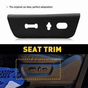 For 2011-2016 Ford F-Super Duty Front Driver Seat Adjustment Bezel Trim Black - Picture 1 of 14