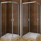 Aica Quadrant  Corner Entry Shower Enclosure And Tray Glass Door Screen Cubicle