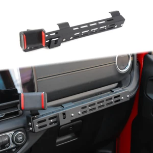 Co-Pilot Phone Holder Cell Phone Mount Extension Bracket for Jeep Wrangler JL JT - Picture 1 of 10