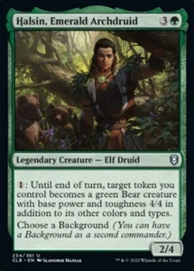 4x Halsin, Emerald Archdruid - M/NM - CML: Battle for Baldur's Gate - Picture 1 of 1