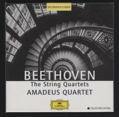 BEETHOVEN - THE STRING QUARTETS - AMADEUS QUARTET - 7 CD BOX COLLECTORS EDITION - Bild 1 von 2