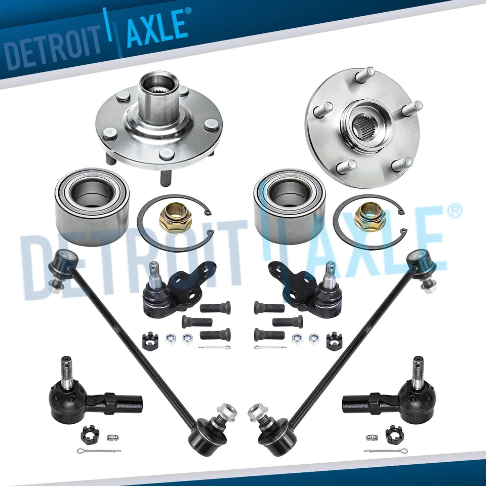 Kit de enlace de barra estabilizadora de varilla de amarre de rótula de rodamiento de rueda delantera para Lexus ES300 RX300 Foto 1 de 4