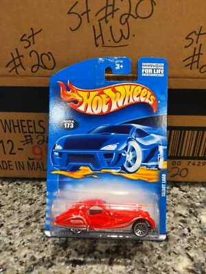 2001 Hot Wheels Collector #173 TALBOT LAGO Red w/ALW Chrome Lace Spoke Wheels - Image 1 of 4