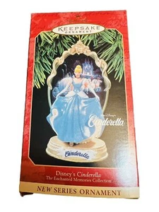 1997 Hallmark Disney Cinderella Christmas Ornament Enchanted Memories Neu Neu im Karton - Bild 1 von 5