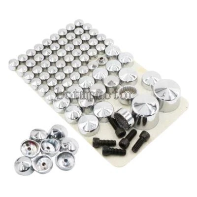 Cubierta de tapa de perno apta para Harley-Davidson Softail Deluxe FLSTN 2007-2016 Foto 1 de 3