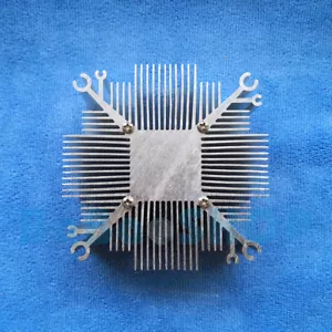 Square 92x92x45mm Aluminium Heat Sink f 20W 30W 50W 100W LED Lamp Light Bulb COB - Picture 1 of 6