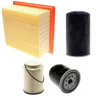 FOR 2013-2018 RAM 2500 3500 4500 5500 6.7L DIESEL AIR OIL FUEL FILTER KIT - Image 1 of 4
