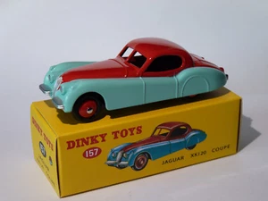 Jaguar XK120 / XK 120 coupé réf. 157 au 1/43 de dinky toys atlas / DeAgostini - Picture 1 of 2