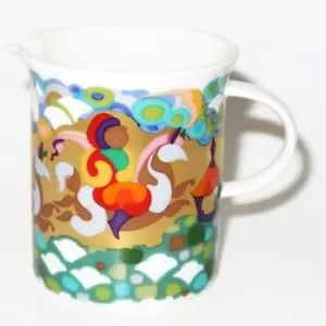 Rosenthal Bjorn Wiinblad PETRUSCHKA Creamer 2 7/8" Tall (B) - Picture 1 of 3