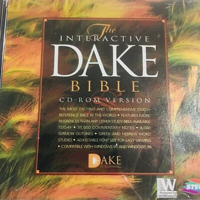The Interactive Take Bible CD-Rom version Windows 95 98 - Image 1 of 4