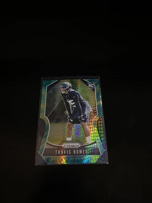 Travis Homer 2019 Panini Prizm Hyper Prizm /175 football card Seahawks 340 - Image 1 of 2