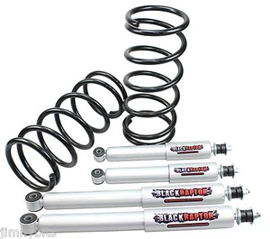 Mitsubishi Pajero / Shogun LWB Black Raptor 2.5" Suspension Off Road Lift Kit - Picture 1 of 8