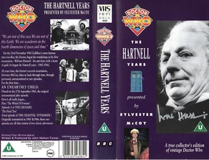 Doctor Who: The Hartnell Years VHS Cover Signed by WARIS HUSSEIN - Picture 1 of 1