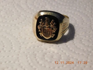 siegelring gold 585 herren - Bild 1 von 4