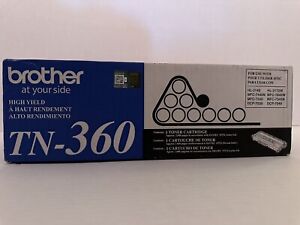 Brother TN-360 High Yield Toner Cartridge - Black