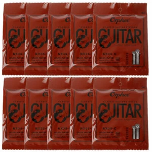 10 X Set Of Orphee NX35-C Nylon Strings Classical Guitar Strings Hard Tension - Picture 1 of 7