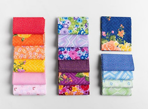Boundless Lily & Loom Gramercy Park Floral Cotton Fabric Charm Pack 5" Squares 