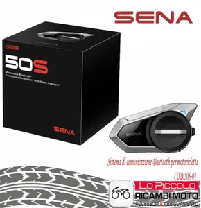 SENA 50S-01 Gegensprechanlage Bluetooth Motorrad, Audio HD, Befehle Voyelles, - Picture 1 of 1