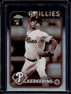2024 Topps Chrome #180 Orion Kerkering Sepia Refractor - Picture 1 of 2