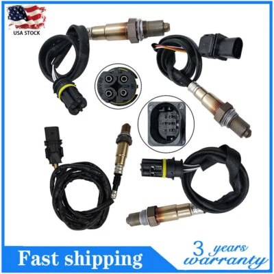 Sensor de oxígeno O2 ascendente + descendente 4 piezas para BMW 135I 528I 335I 328I Z4 X3 X5 3,0 L L L6 Foto 1 de 4
