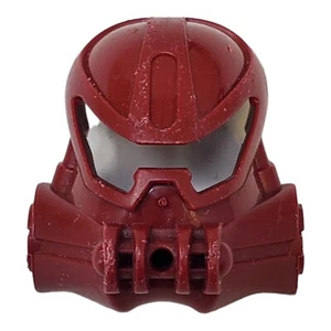LEGO Bionicle - MASK ONLY - Toa - Vakoma - Metru - Huna - 47308 - Dark Red - Picture 1 of 10
