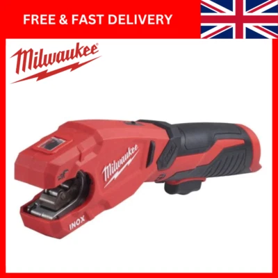 NEW Milwaukee M12PCSS-0 12v Pipe Cutter Stainless Steel 12 15 18 22 28 mm Naked - Image 1 of 4