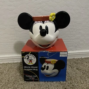 Treasure Craft Walt Disney Minnie Mouse Sculpted Mug In Box 158-080 - Picture 1 of 6