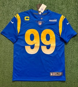 Camiseta Auténtica Aaron Donald Los Angeles Rams Nike Vapor Limited Talla M Nueva Con Etiquetas - Imagen 1 de 12