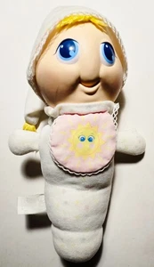Peluche Hasbro Vintage 1986 Playskool "Baby Glo Worm" 11" Reversible Doble Cara - Imagen 1 de 2