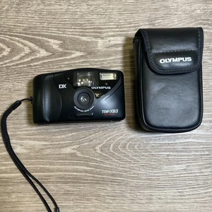 Olympus Trip XB3 Big Finder 35mm Film Camera Mint Point Shoot W/ Soft Case - Picture 1 of 11