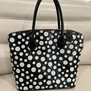 Borsa a mano a pois Louis Vuitton Yayoi Kusama Parigi Francia autentica couture leggi - Foto 1 di 19