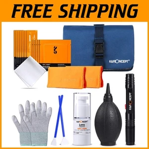 Essential Lens Cleaning Bundle for Cameras with Swabs/Brush - Picture 1 of 10