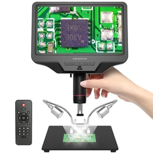 AD409 HDMI Digital Mikroskop, 10,1 Zoll LCD Bildschirm Lötmikroskop, 300... - Bild 1 von 9
