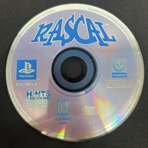 Rascal - Disco Sony PlayStation 1 (PS1) solo funciona/probado - sin seguimiento - Imagen 1 de 1