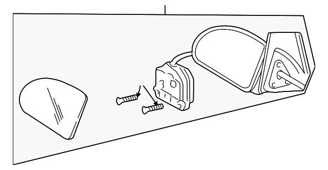Espejo GM genuino 10349531 Foto 1 de 2