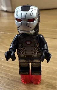 Lego War Machine Marvel Minifigure sh0258 (76051 Airport Battle) Iron Man - Picture 1 of 3