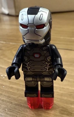 Lego War Machine Marvel Minifigure sh0258 (76051 Airport Battle) Iron Man - Image 1 of 3