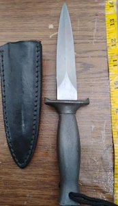 Cuchillo cinturón bota Parker Brothers vintage funda Japón acero quirúrgico bonito B17 - Imagen 1 de 5
