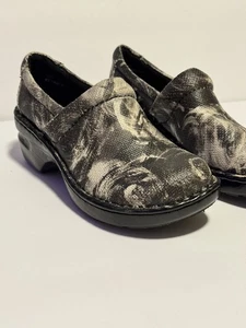 BOC Born Concept Slipper Clogs Damen 7,5 M schwarz & weiß Marmor Swirl - Bild 1 von 12