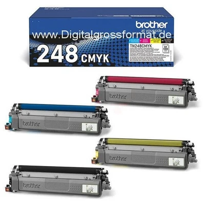 Brother TN-248 VAL Toner Rainbow Kit - Schwarz Cyan Magenta Gelb NEU & OVP - Bild 1 von 4