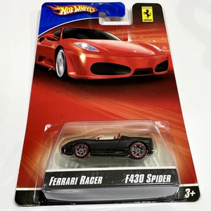 Hot Wheels Ferrari Racer F430 Spider Negro Excelente Sin Abrir - Imagen 1 de 15
