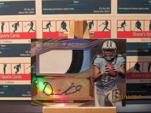 2015 Panini Spectra Radiant Rookie Patch Signatures #RRMSDC David Cobb SN 77/99 - Picture 1 of 1
