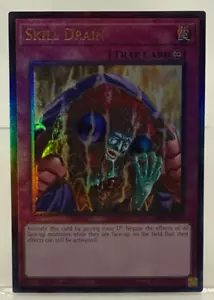 Yu-Gi-Oh! TCG Skill Drain RA02-EN077 Prismatic Ultimate Rare NM/M - Picture 1 of 1