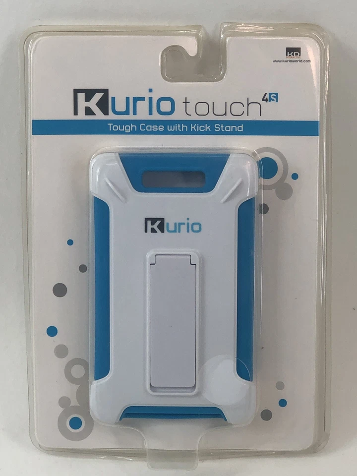 Kurio Touch 4S Pocket Tough Case with Kick Stand Full Access Hard Shell Blue - Image 1 of 4