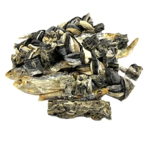 Fishy Doggy Allsorts 1kg Mixed 100% Natural Dog Treats Chews by Maltbys' Stores - Picture 1 of 9