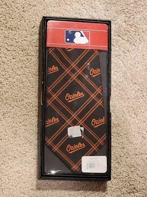 BRAND NEW - Baltimore Orioles Necktie MLB Neck Tie by Eagles Wings - Image 1 of 2