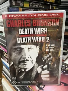 DEATH WISH .1 .1974.and 2 .1981. Dvd. vgc. Reg 4 - Picture 1 of 1