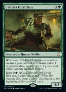 [4x] Caldaia Guardian Near Mint, English New Capenna Commander MTG Magic - Picture 1 of 1